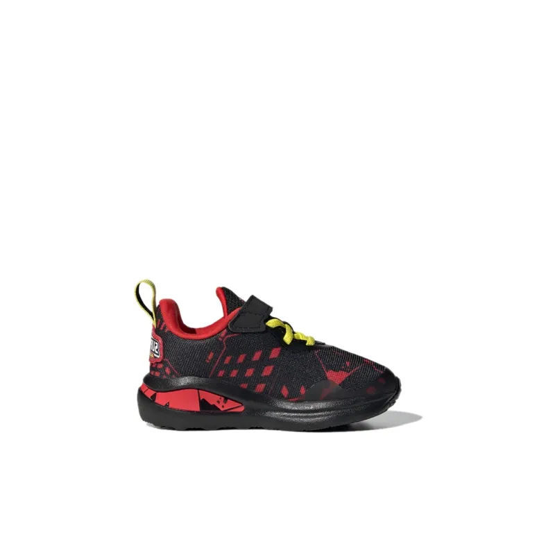 MARVEL x Adidas Adventures Fortarun Abrasion Resistant Low Top Sports Casual Shoes Black Red Infant And Toddler-1