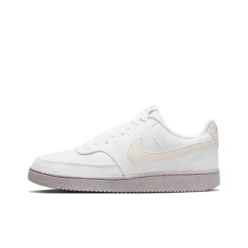 Nike Court Vision Low Next Nature Low-Top Kids' Skateboarding Shoes White Gray Teenagers