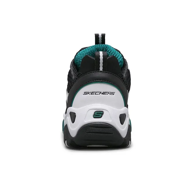 Skechers D'LITES Series 2.0 Cushioned Slip Resistant Low Top Sports Casual Shoes White Green Kids'-3