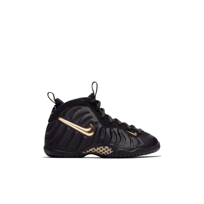 Nike Air Foamposite Pro Black Metallic Gold PS-1