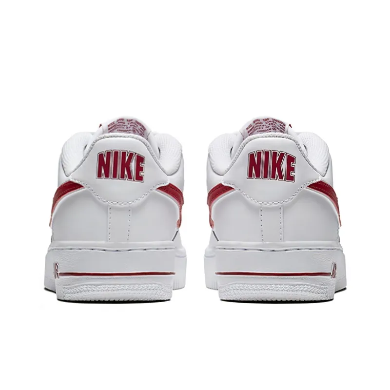 Nike Air Force 1 Low White Gym Red GS-4