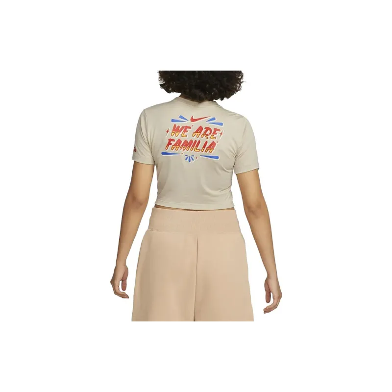 Nike Somos Familia 'Beige' T shirt-0
