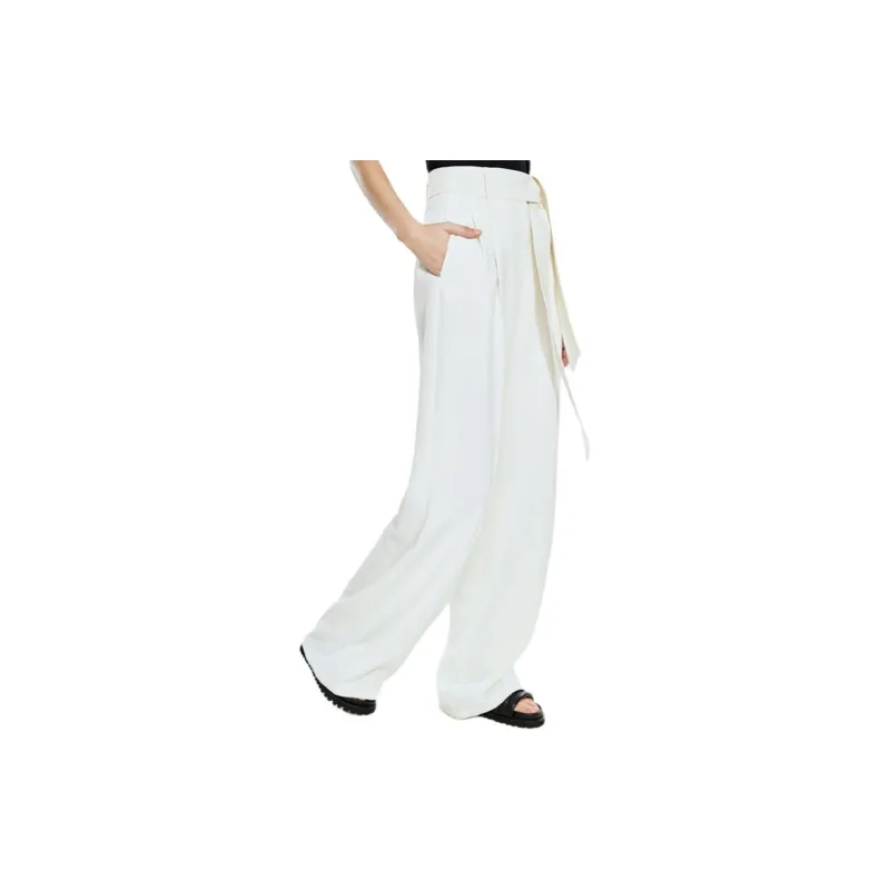 COVERINS Casual Pants Women's Ecru-5