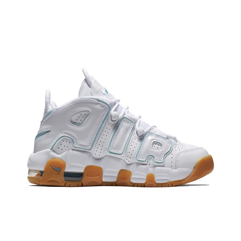 Nike uptempo aqua hotsell