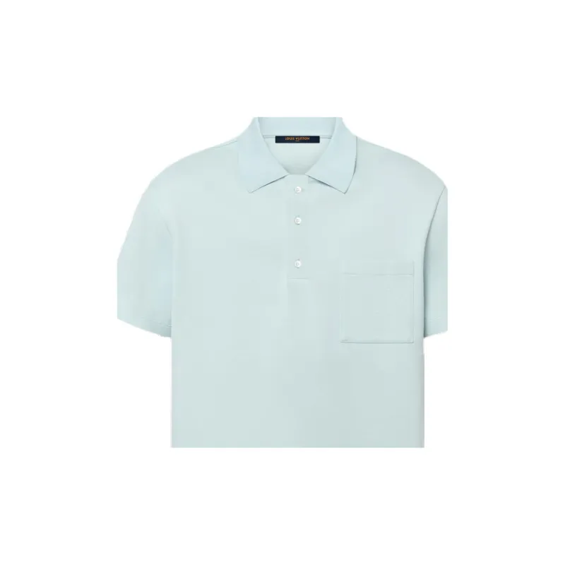 LOUIS VUITTON Monogram Cotton Pocket Polo-3