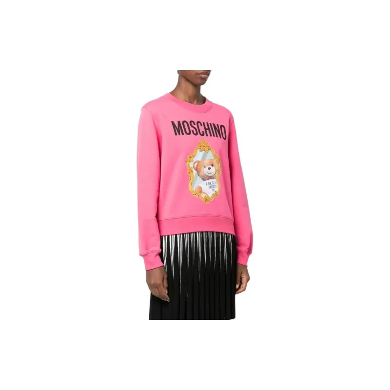 MOSCHINO Sweatshirts Women's Pink-3
