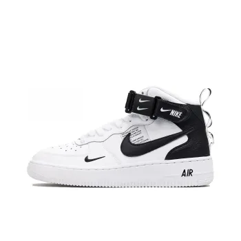 Nike Air Force 1 Mid Utility White Black GS