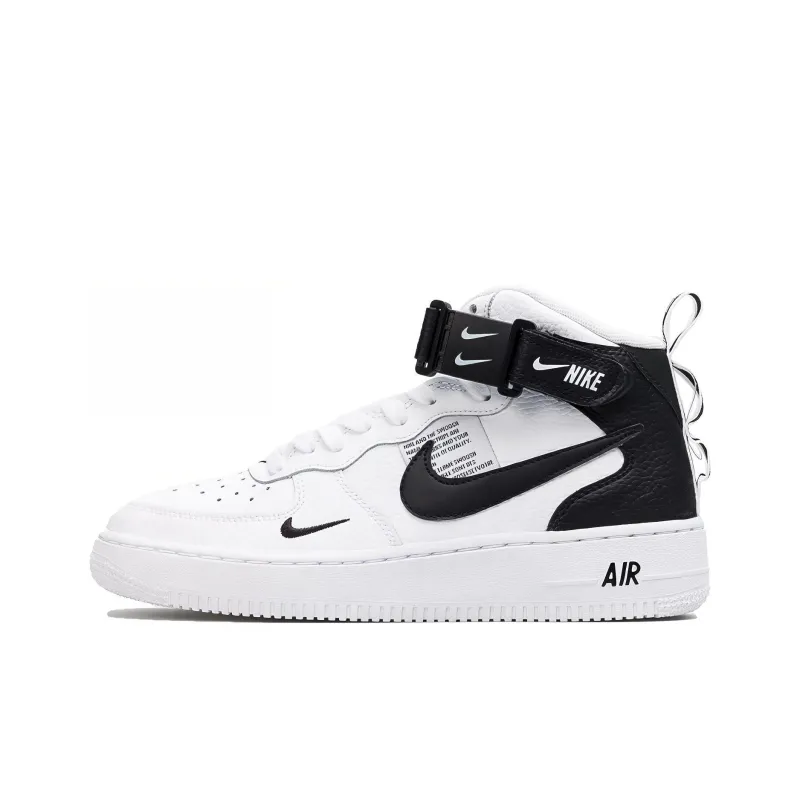 Nike Air Force 1 Mid Utility White Black GS-0