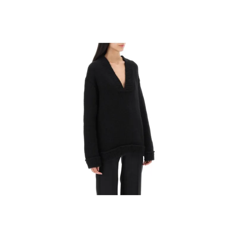TOM FORD V Neck Long Sleeved Jumper-4