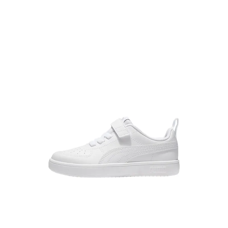 PUMA Rickie Low Top Kids' Skateboarding Shoes White Children Aged 3 7 Years Old-0