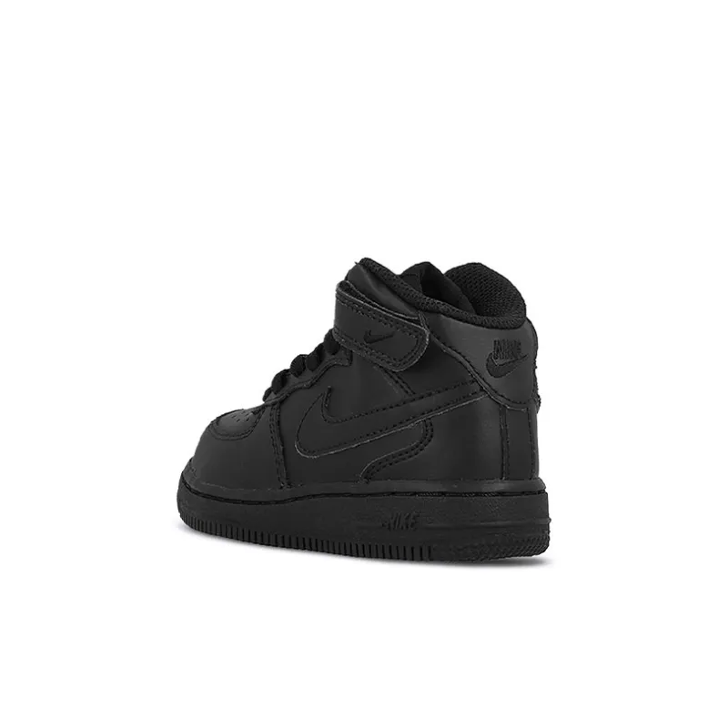 Nike Air Force 1 Mid Black Black TD-3