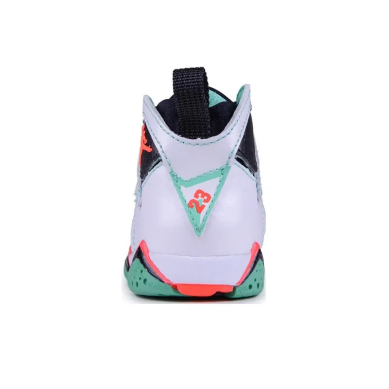 Jordan Air Jordan 7 Slip-Resistant High-Top Toddler Shoes White Infant And Toddler-3