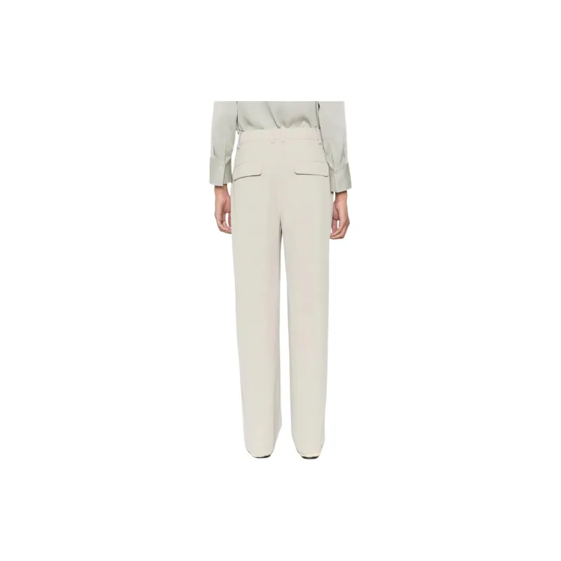VINCE Casual Pants Women's White-2