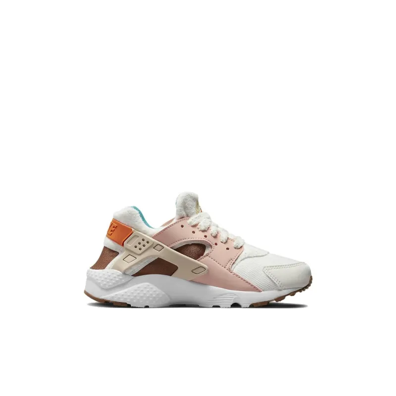 Nike Huarache Run GS 'Sail Safety Orange'-1
