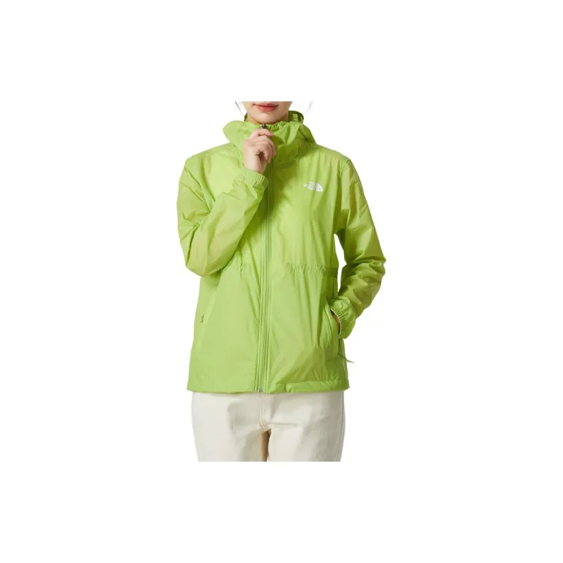 THE NORTH FACE SS24 Breathable, Waterproof, Windproof, UV Protection Sun Protection Clothing Women's Green-2