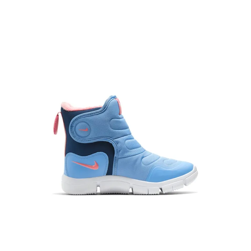 Nike Novice High Top Kids Lifestyle Shoes Light Blue Children Aged 3 7 Years Old-1