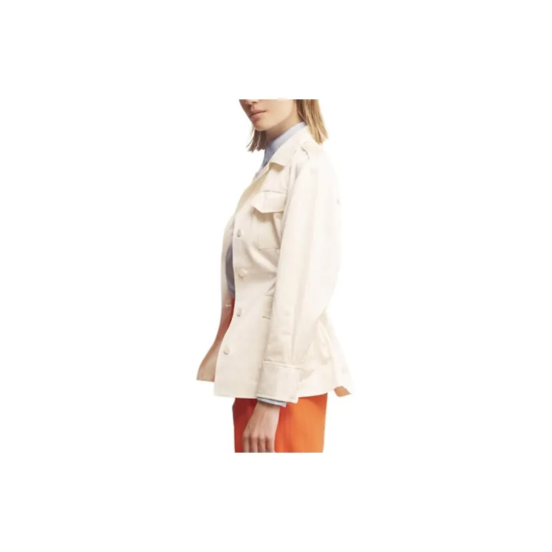 INES DE LA FRESSANGE Business Suit Coat Women's Light Coffee-1