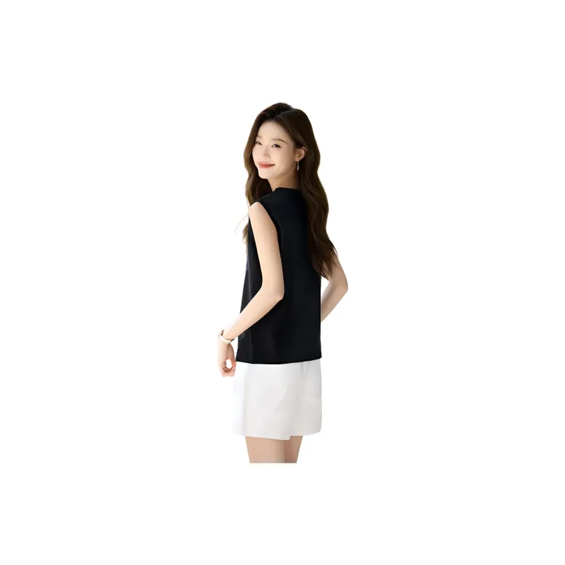 Mo Han Yi Mei Tank Top Women's Black-2