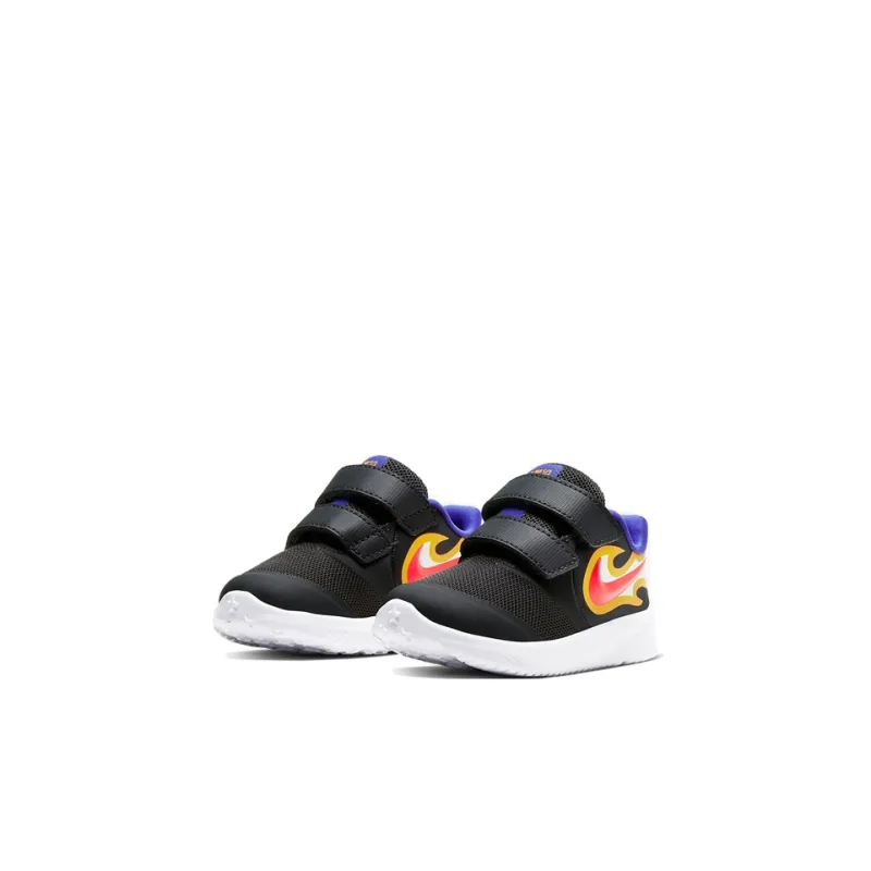 Nike Star Runner 2 Fire Low Top Running Shoes Dark Smoke Gray Infant And Toddler-2