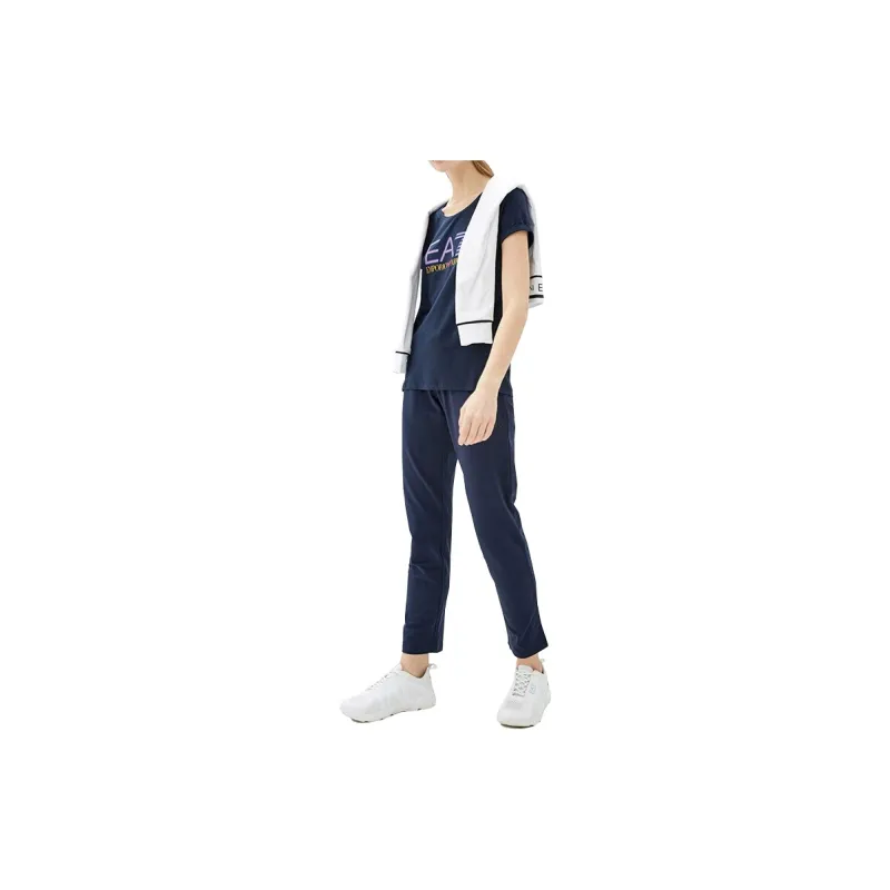 EMPORIO ARMANI T Shirts Women's Navy-1