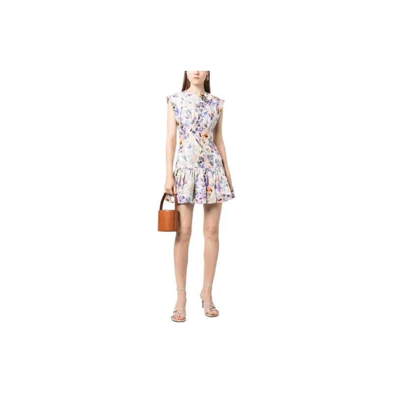 Zimmermann Sleeveless Dresses Women's White-2