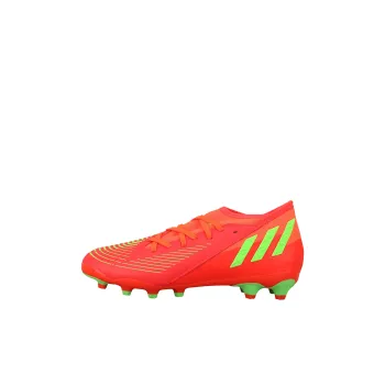 Adidas Edge.3 Mg J Anti Slip Wear Resistant Low Top Kids' Soccer Shoes Red Kids'