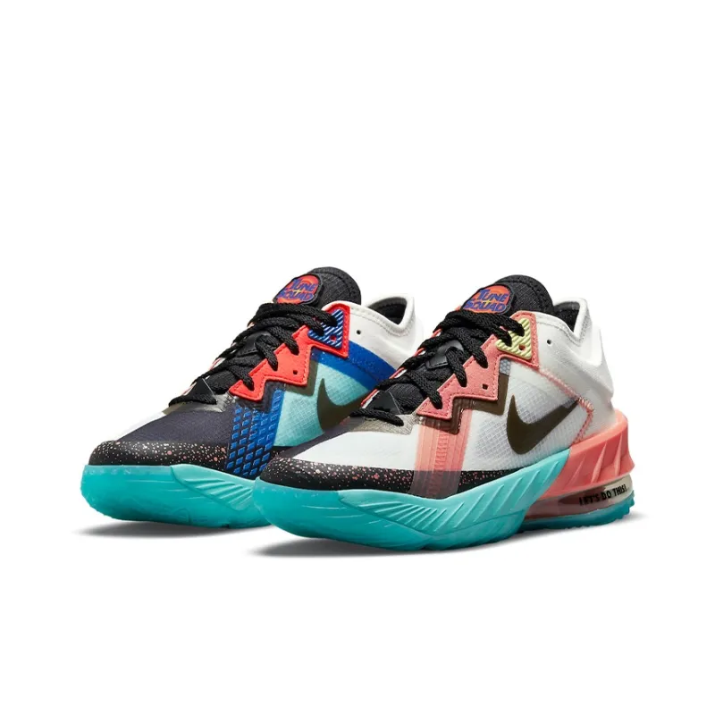 Nike LeBron 18 Low Summit White Space Jam GS-2