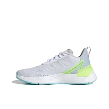 Adidas Response Slip Resistant And Breathable Low Top Kids' Running Shoes White Pink Teenagers
