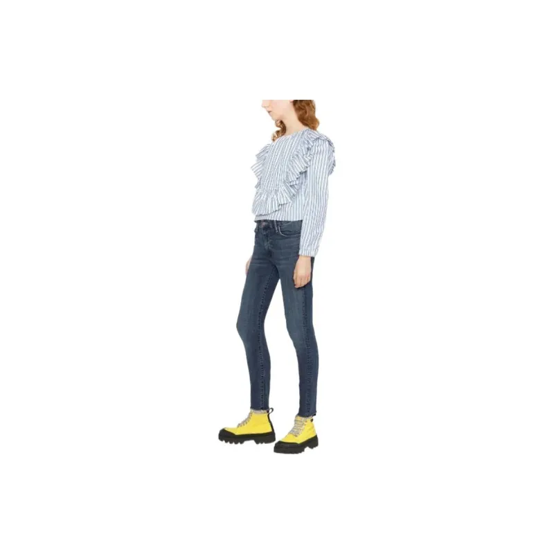 MOTHER Distressed Skinny Jeans-3