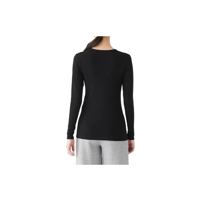MUJI Drop Shoulder Sleeve T-Shirt Women's-2