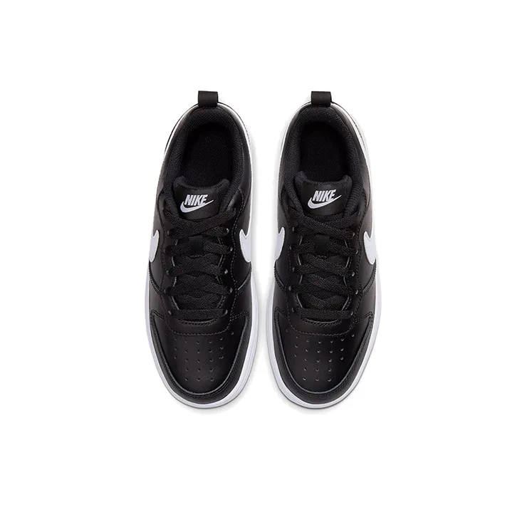 Nike Court Borough 2 Black White GS-3