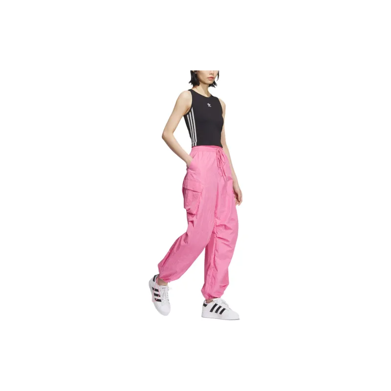 Adidas Originals Casual Pants Women's Pink-3
