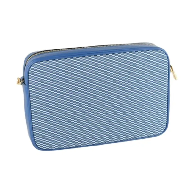 MICHAEL KORS Jet Set Canvas Crossbody Bag, Shoulder Bag Women's Blue-1