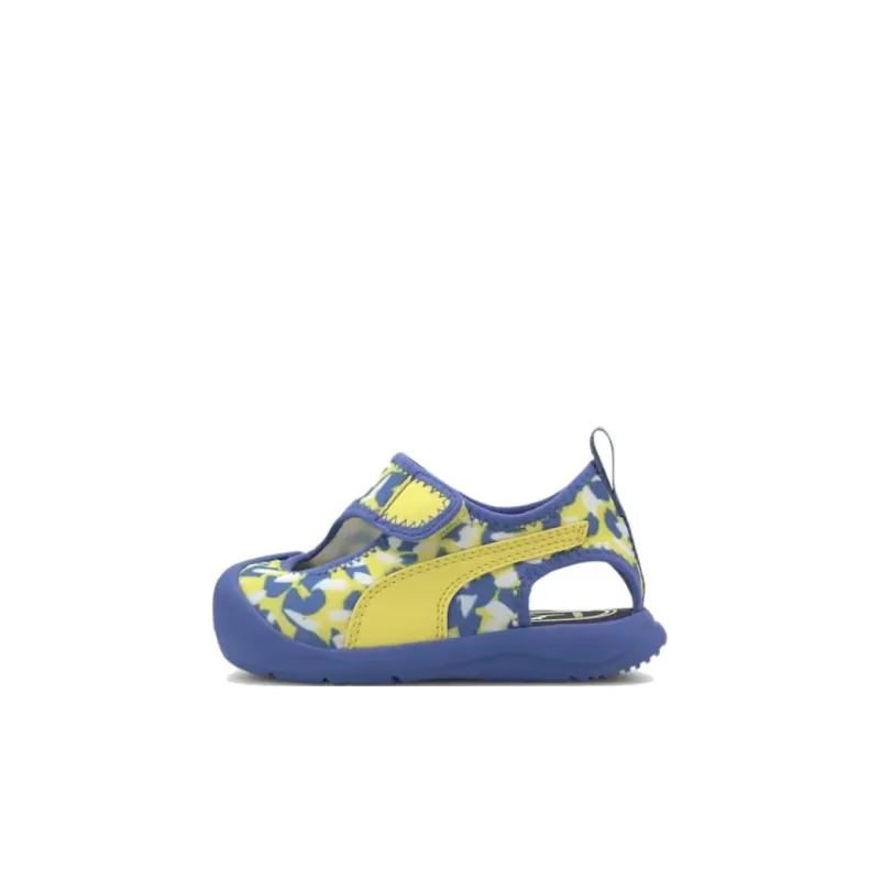 PUMA Aquacat Low Top Toddler Shoes Blue Yellow Infant And Toddler-0