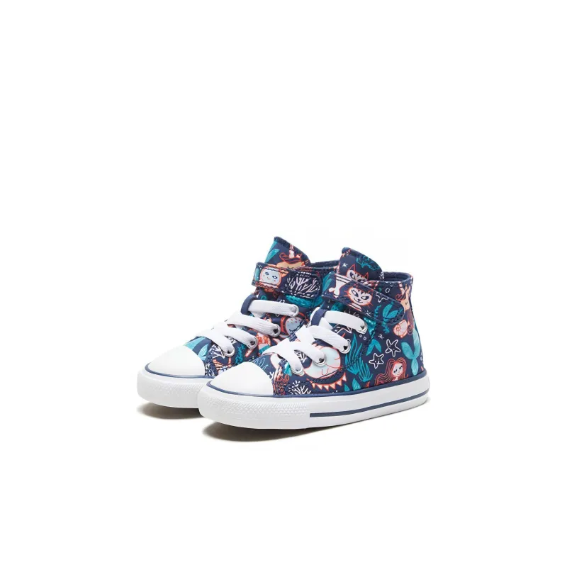 Converse Chuck Taylor All Star Underwater Party High Top Toddler Shoes Blue Infant And Toddler-2
