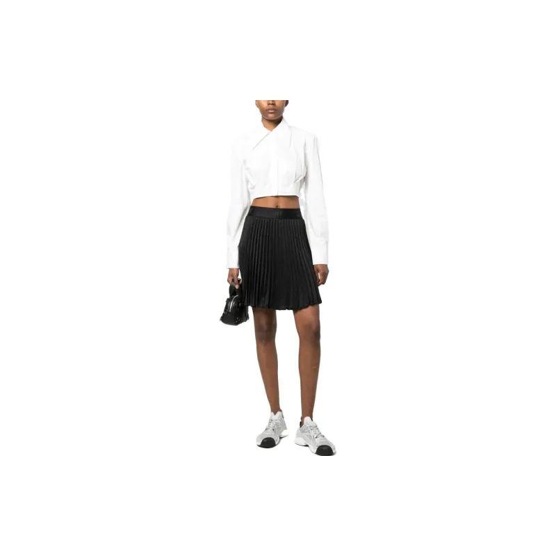 DKNY Casual Long Skirts Women's Black-1