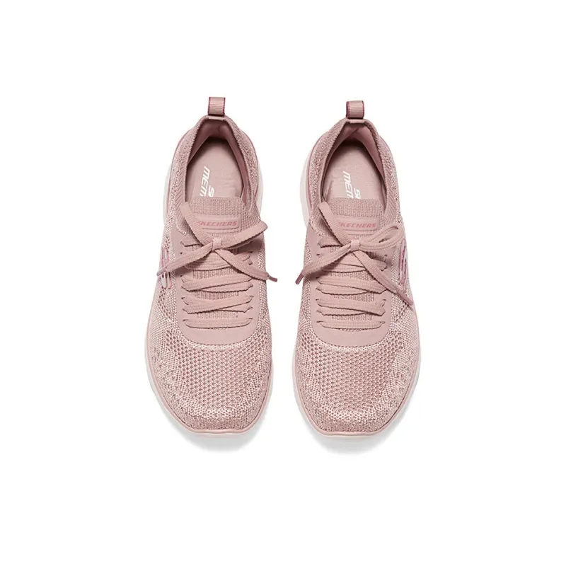 Skechers Breathable Low Top Casual Shoes Women's Pink-2