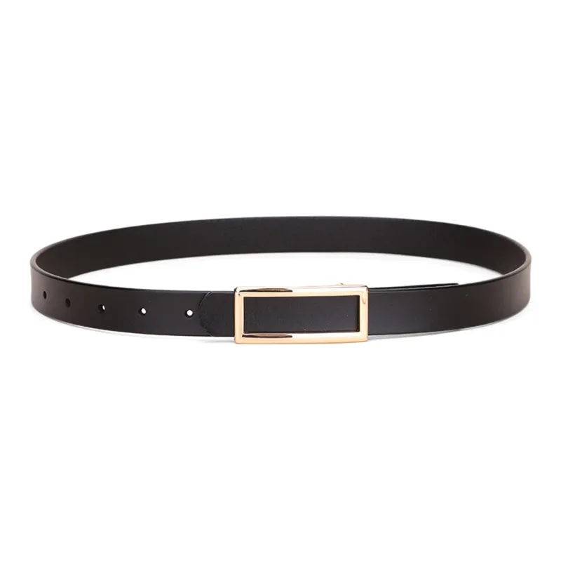 Youyoulan Cow Split Leather Leather Belts Women's Width 2.3cm-0