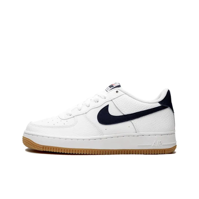 Nike Air Force 1 Low White Obsidian GS-0