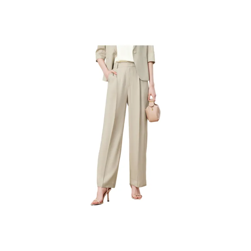 JZ. ANNAKRO Casual Pants Women's Khaki-1