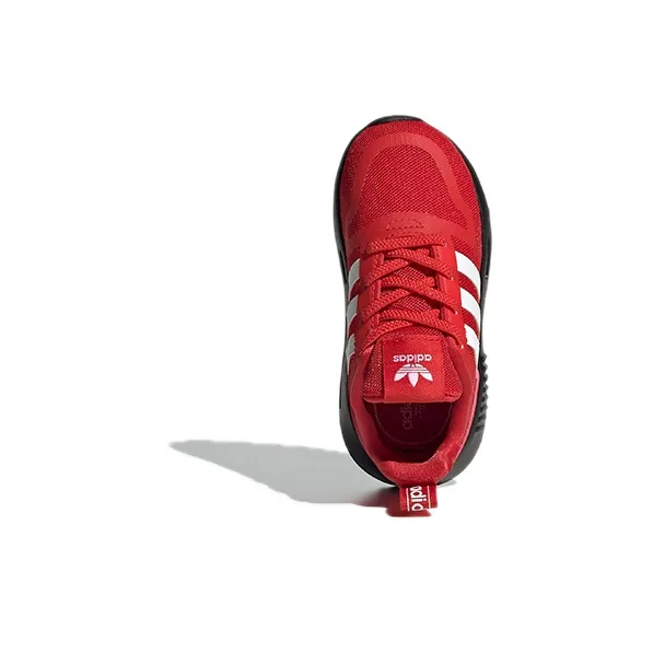 Adidas Originals Multi Abrasion Resistant Low Top Toddler Shoes Red Baby-4