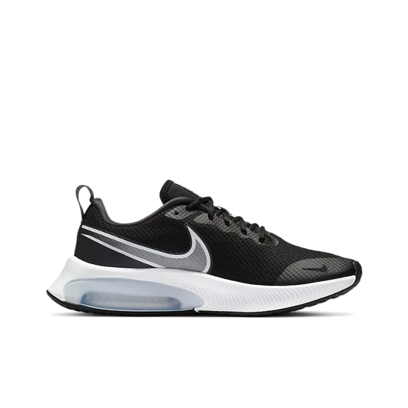 Nike Air Zoom Arcadia Breathable Low Top Kids' Running Shoes Black White Unisex-1