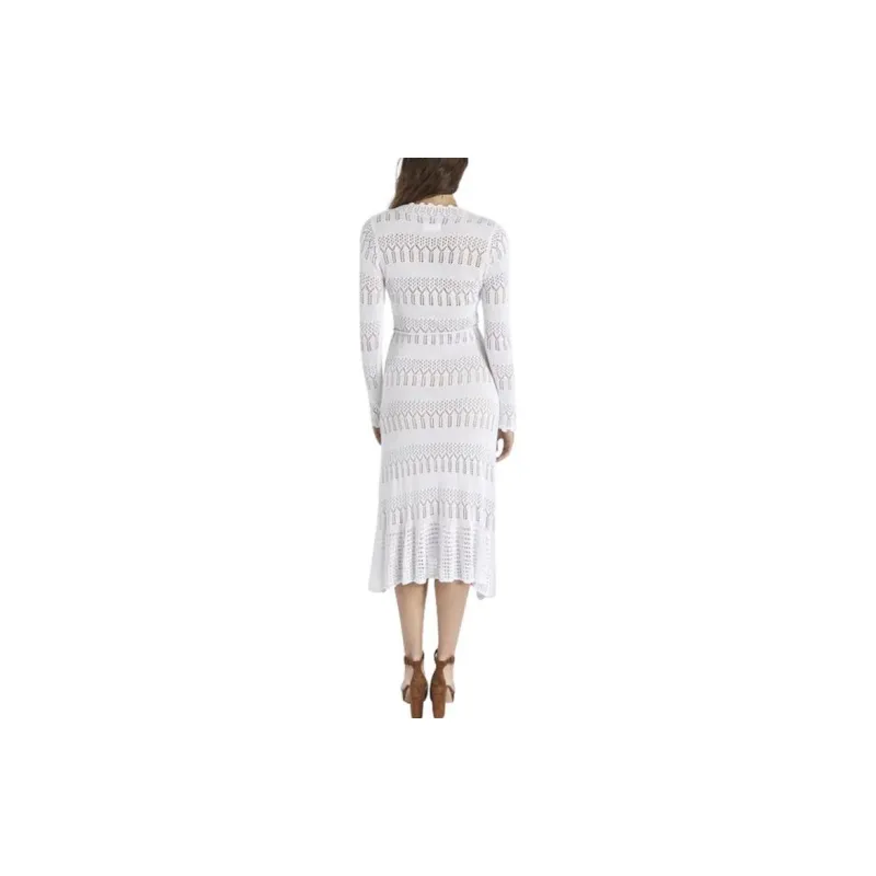 ISABEL MARANT Long-Sleeved Dresses Women's White-2