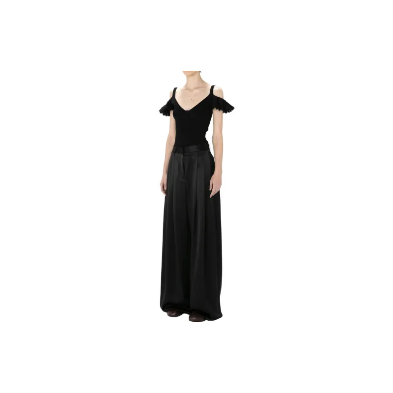 JW Anderson High Waist Straight Leg Trousers-3