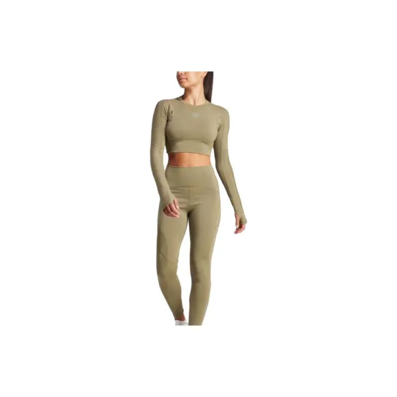 Adidas Free Shipping With AdiClub Adidas By Stella McCartney TrueStrength Cropped Long Sleeve-1