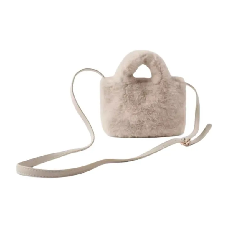 ZARA Polyester Handbag Shoulder Bag Crossbody Bag Regular Kids' White-3