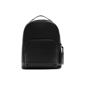 ZARA PU Backpack Medium Size Men's Black