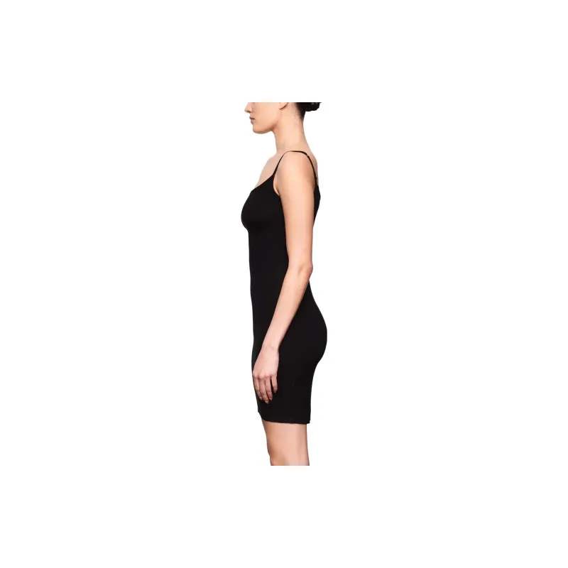 Skims Slip Dresses Women's Onyx Black-3