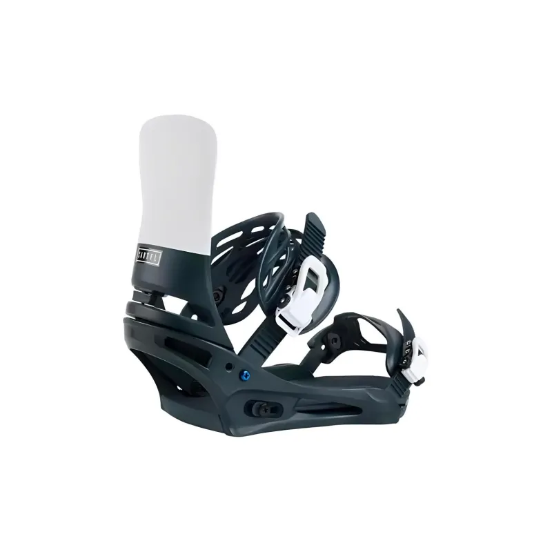 BURTON CARTEL RE:FLEX Single Snowboard Ski Bindings Men's Black White-1