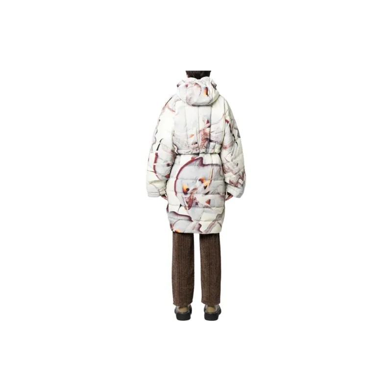 Henrik Vibskov Padded Drawstring hooded Parka Coat-2